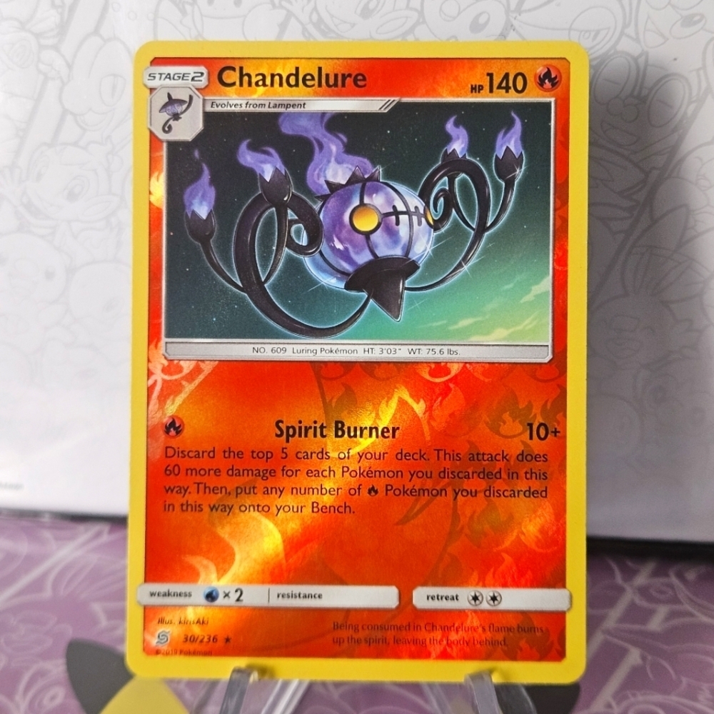 Chandelure 30/236 Pokémon TCG Reverse Holo Rare